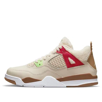 Air Jordan (ps)  4 Retro 'wild Things' In Neutral