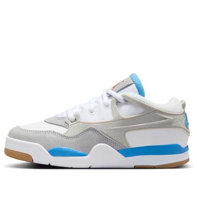 Air Jordan (ps)  4 Rm 'white Blue Neutral Grey' In Gray