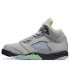 Air Jordan (ps)  5 Retro 'green Bean' 2022 In Gray