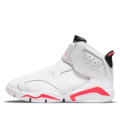 Air Jordan (ps)  6 Retro Little Flex 'infrared' In White
