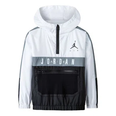 Air Jordan (ps)  Color-block Jacket 'white Black'