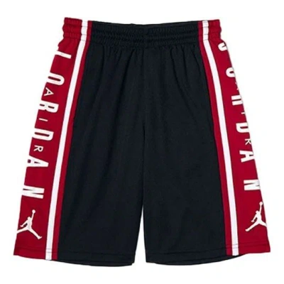 Air Jordan (ps)  Dri-fit Shorts 'black Red White' In Multi