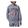 Air Jordan (ps)  Fleece Pullover Hoodie 'grey' In Gray