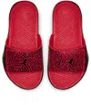Air Jordan (ps)  Hydro 7 Minimalistic Red Black Slippers 'red Black'