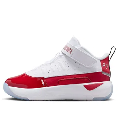 Air Jordan (ps)  Max Aura 7 'white Gym Red Black' In Multi