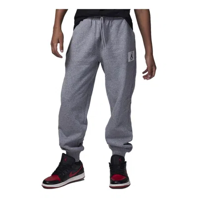Air Jordan (ps)  Mj Essentials Sweatpants 'carbon Grey' In Black
