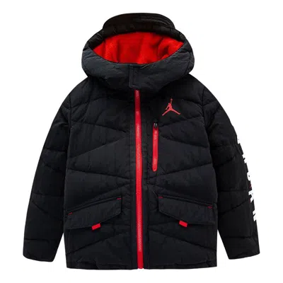Air Jordan (ps)  Puffer Jacket 'black Red'