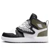 Air Jordan (ps)  Sky Jordan 1 'black White Medium Olive'