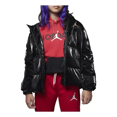 Air Jordan (ps)  Sports Warm Down Jacket 'black'