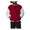 Air Jordan (ps)  Varsity Logo Jacket 'red White' In Multi