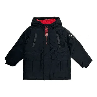 Air Jordan (ps)  Winter Warm Parka Down Jacket 'black Red'