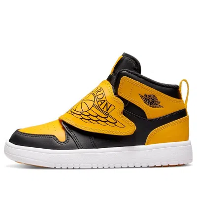 Air Jordan (ps) Sky  1 'black University Gold' In Multi