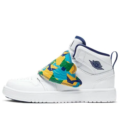 Air Jordan (ps) Sky  1 'court Purple' In White