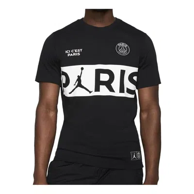 Air Jordan Psg Wordmark 'black White'