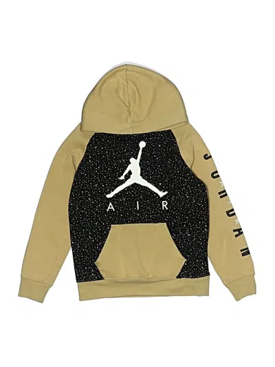 Pre-owned Air Jordan Kids' Pullover Hoodie In Gold