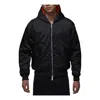 Air Jordan Renegade Flight Therma-fit Hooded Jacket 'black Starfish'
