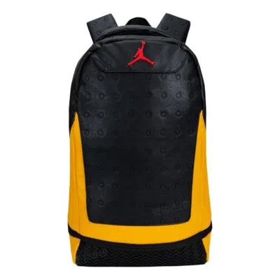 Air Jordan Retro 13 Backpack 'black Yellow'