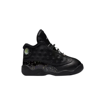 Pre-owned Air Jordan Retro 13 Td 'gold Glitter' | Black | Infant Size 6