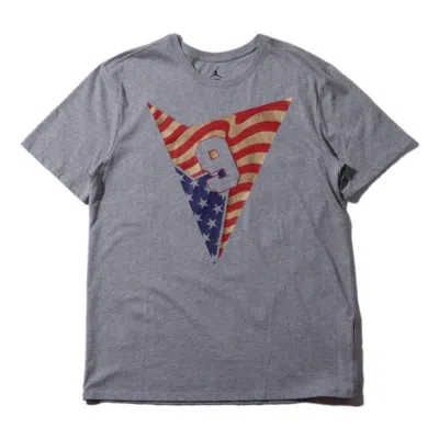 Air Jordan Retro 7 Olympic Usa Tee In Gray