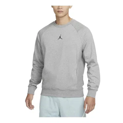 Air Jordan Round Neck Hoodie Men's Grey In Gray