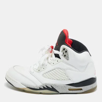 Air Jordan S Jordan 5 Retro In White