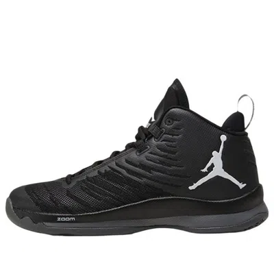 Air Jordan Shoes Super Fly 5 Men's Sneakers Running Shoes Sports Shoes Parkour Jordan Shoes 'anthrac In Black