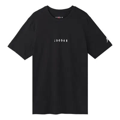 Air Jordan Short Sleeve Tee In Black