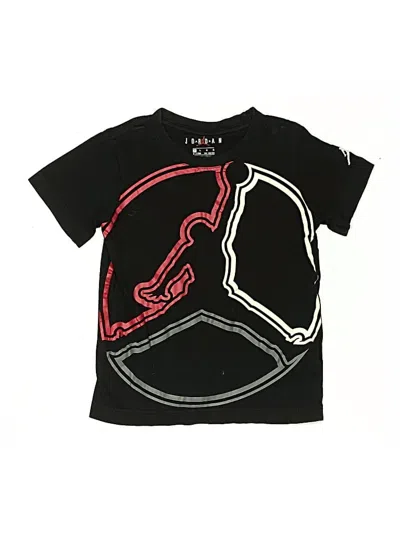 Pre-owned Air Jordan Kids' Short Sleeve T-shirt In Black