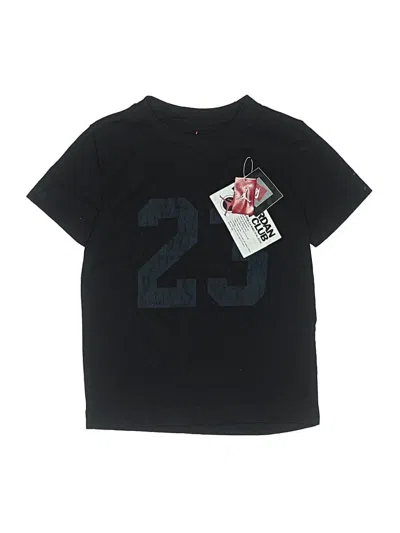 Pre-owned Air Jordan Kids' Short Sleeve T-shirt In Black
