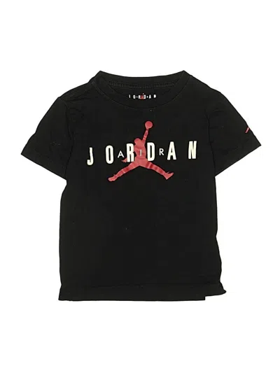 Pre-owned Air Jordan Kids' Short Sleeve T-shirt In Black