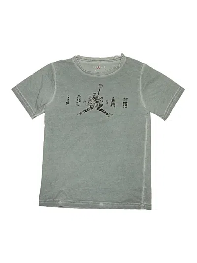 Pre-owned Air Jordan Kids' Short Sleeve T-shirt In Gray