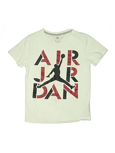 Pre-owned Air Jordan Kids' Short Sleeve T-shirt In Green