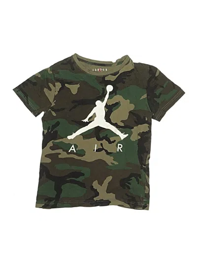 Pre-owned Air Jordan Kids' Short Sleeve T-shirt In Green