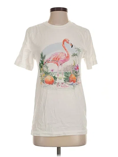 Pre-owned Air Jordan Short Sleeve T-shirt In Ivory