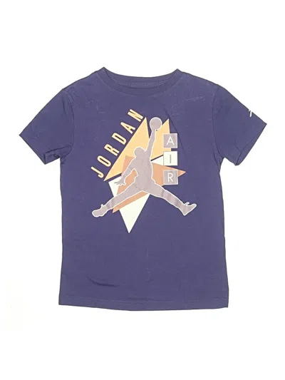 Pre-owned Air Jordan Kids' Short Sleeve T-shirt In Purple