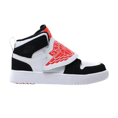 Pre-owned Air Jordan Sky Jordan 1 Ps 'infrared' | White | Kid's Size 10.5