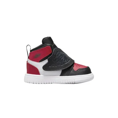 Pre-owned Air Jordan Sky Jordan 1 Td 'bred Toe' | Infant Size 4 In Red
