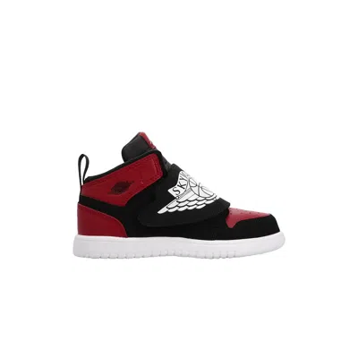 Pre-owned Air Jordan Sky Jordan 1 Td 'gym Red' | Black | Infant Size 9