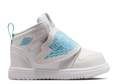 Air Jordan Babies'  Sky Jordan 1 Td 'photo Dust Blue Chill' In Gray