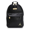 Air Jordan Snake Pattern Pu Leather Large Capacity Schoolbag Backpack Black / Gold Color In Multi