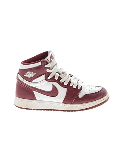Pre-owned Air Jordan Kids' Sneakers In Burgundy