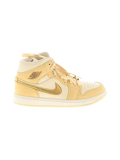 Pre-owned Air Jordan Sneakers In Gold