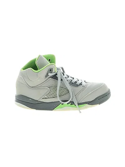 Pre-owned Air Jordan Kids' Sneakers In Gray