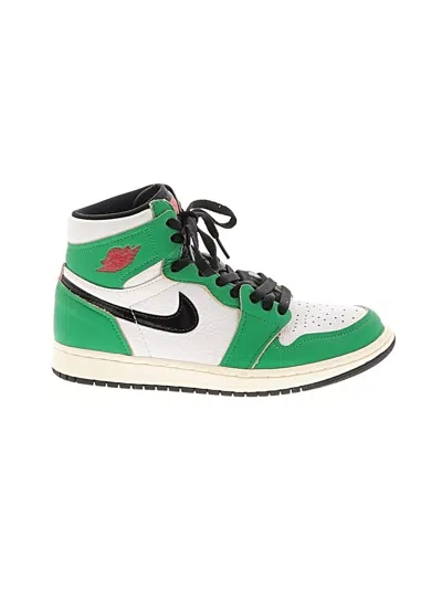 Pre-owned Air Jordan Sneakers In Green