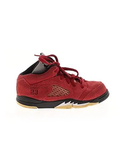 Pre-owned Air Jordan Kids' Sneakers In Red