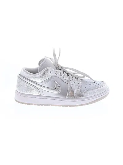 Pre-owned Air Jordan Sneakers In Silver