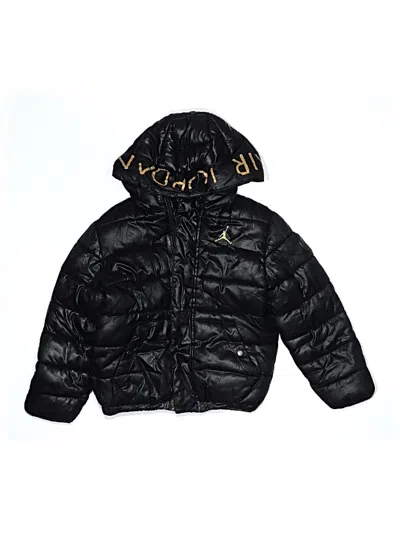 Pre-owned Air Jordan Kids' Snow Jacket In Black