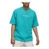 Air Jordan Solid Color Alphabet Round Neck Short Sleeve T-shirt Men's Green In Blue