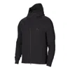 Air Jordan Solid Color Classic Flying  Hooded Jacket Men's Black