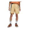 Air Jordan Solid Color Logo Woven Casual Shorts Yellow
